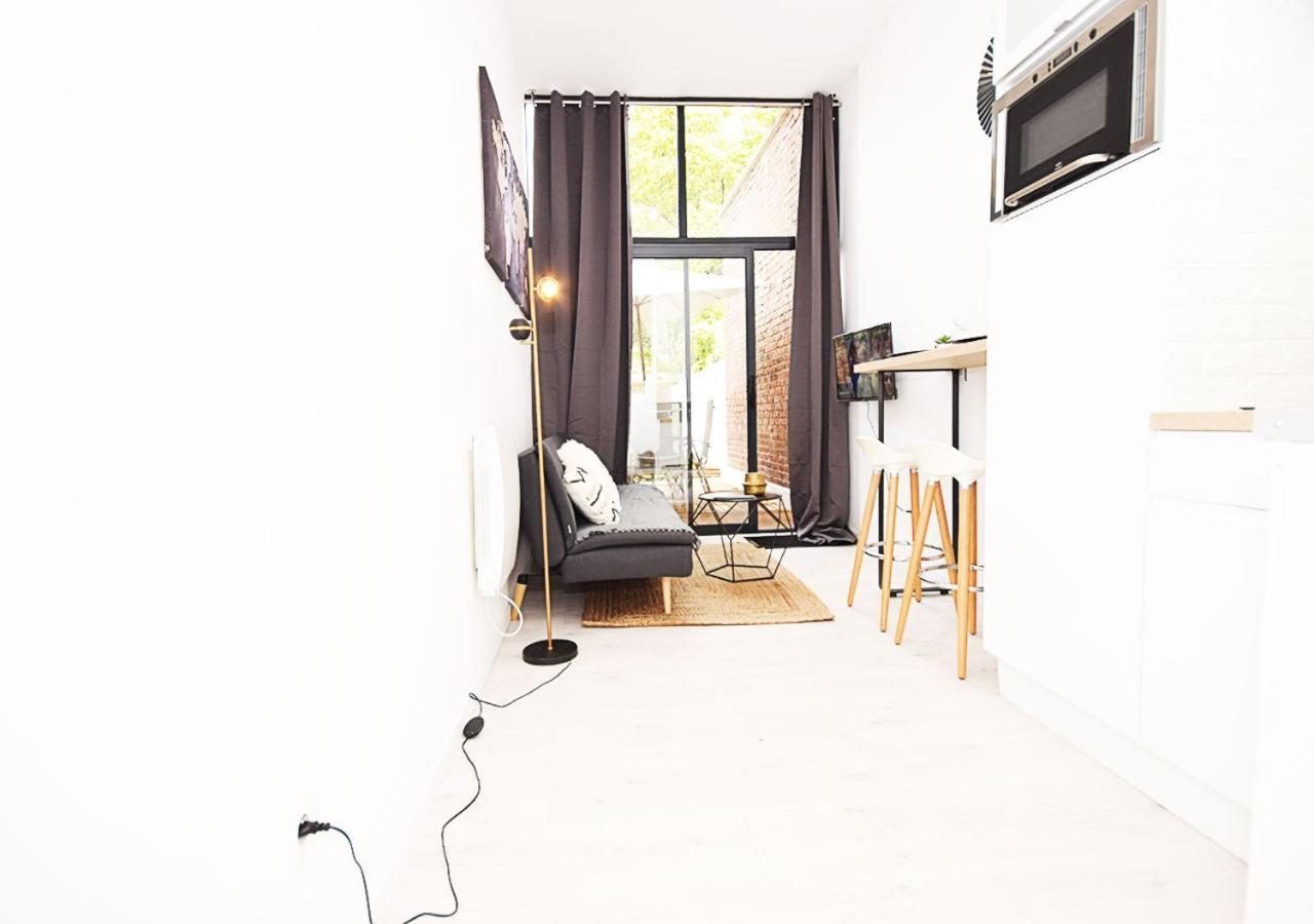 Hyper Centre Valenciennes - Wifi - Terrasse - Tramway - Lerelaisdodile2 아파트 외부 사진